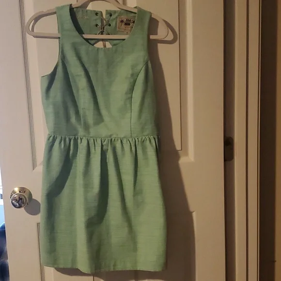green emerald velvet dress Mason by Mason's Daughter | Margot Dress, Champagne Green Silk Wool Xs | Made-To-Order / Expedited